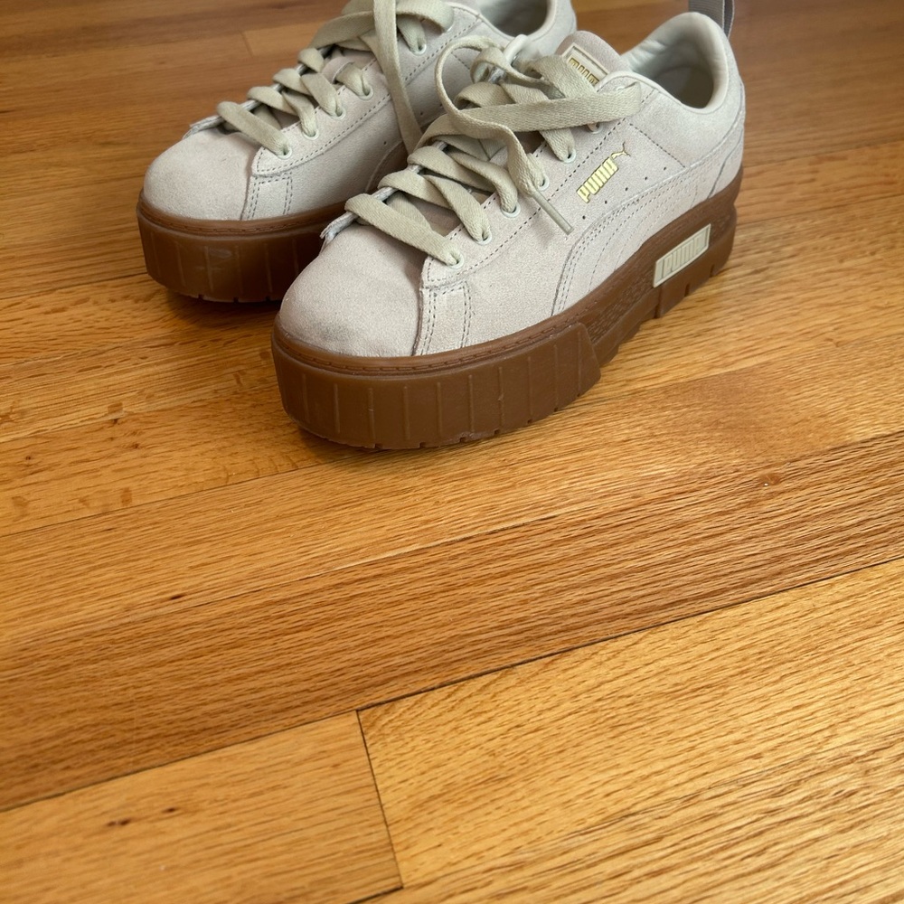 PUMA suede-like sneakers